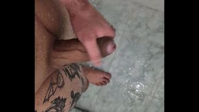 Brazilian Dude Caught Masturbating in Shower During Live Stream Session