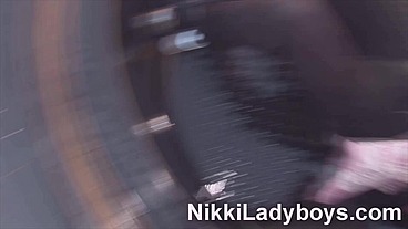 The Human Fountain and Human Swimming Pool with LOTS of tgirls pissing