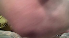 Step-Bro Seduce German Sister to First Fuck with Dick