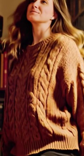 Bouncing My Big Tits in a Gay Lesbian Sweater and Other Jumpers for My 48F Soccer Coach Wanting to Fuck Her and the Entire Team!