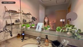 Gravure Level Face and Body Alluring F Cup Clinic Staff Shares a Sensual New Year First Treatment Moment - Part1