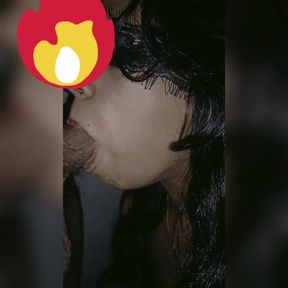 Latika Sucking Cock Hard