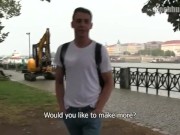 CZECH HUNTER 364 -  Handsome Looking Hunk Gets Cash To Suck & Fuck A Big Dick