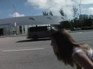 Morgan Dayne Gets Her Face Splattered With Sperm After Getting Picked Up SQF