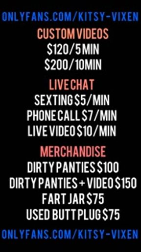 A Big Stinky Wet Fart  -- Kitsy Vixen --