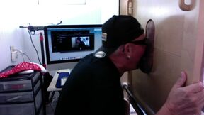 ”Latino Daddy Gloryhole Fuck”
