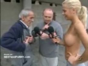 Lucia Lapiedra alias Queen of Porn - sexy reporter