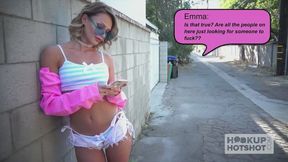 Gorgeous Emma Hix Is Addicted To Bryan Gozzling's Sloppy Sex!
