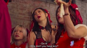 Gang of Horny Mistresses Terrorize a Night Market