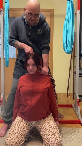 Hanging in Clothes, Breathplay with Scarf