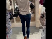 Naughty Milf Secretly Wears Remote Control Vibrator in Public Shopping Again!—CumPlayWithUs2