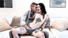 Wavy-haired bitch Lydia Black gets her trimmed pussy drilled