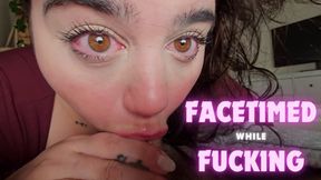 Wife facetimes you while she is being fucked