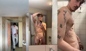 cute tall volleyplayer louraint shower clip