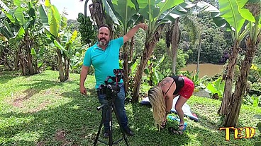 Bastidores da milf do sul durante as gravações - Camila Costa Official - Sandro Lima - Binho Ted
