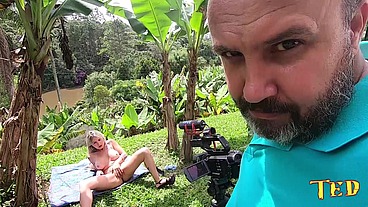 Bastidores da milf do sul durante as gravações - Camila Costa Official - Sandro Lima - Binho Ted