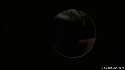 Busty TS anal fucks muscled man