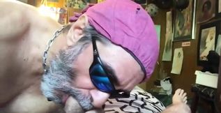 Blowing an Hairy Old Man