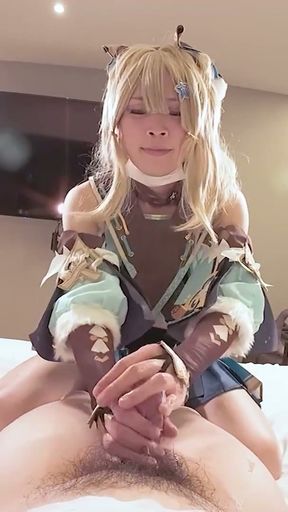 Genshin Impact Kirara Cosplayer get Fucked, Asian Hentai Cosplay 6   Clip 1