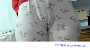 I Masturbated in Pajamas- Doggy in Pajamas- Big Ass- Turkish MILF Porn- Turkish Disclosure- Disclosure