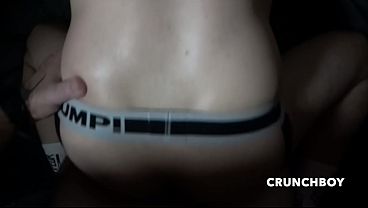 THIS STRAIGHT IS SLU THOLE CREAmPIED BY HIS FRIEND BAREBACK IN SNEAKER
