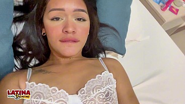 Maria Teen & Lorena Moore - Famous Social Media Live Streamer First Time Porn Video Latina Casting