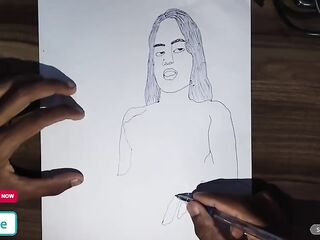My Girlfriend was transgender and I fucked her a lot with Drawing Art English version