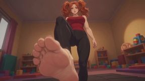 Trampling Stories #2B: Copper Tailed Confession of Shared Weight Play (Animated)