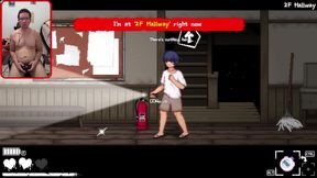 A ghost pianist girl uses my cock to penetrate her ass and.. (Houkago no Onigokko Gameplay5)