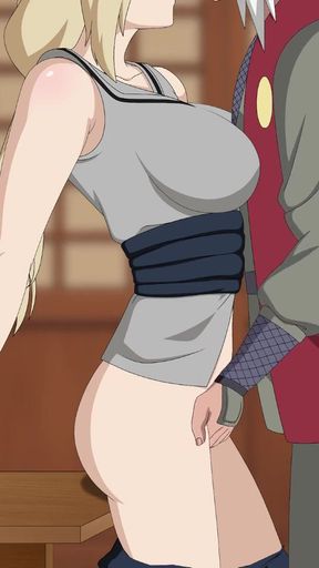 Unforgettable moment from &quot;Tsunade Naruto sex blowjob titjob anime hentai animation cartoon one piece kunoichi creampie&quot;