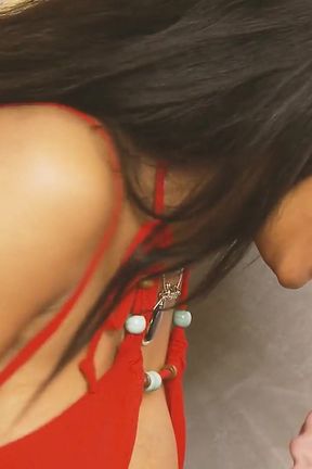 Hot Big Ass Scene 3 Gorgeous Busty Latina MILF Brunette Having Sex in Lingerie Ends up with a Facial