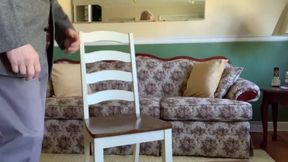 Horny daddy jerking off in suit and tie fetish