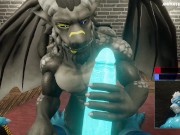 Nighdruth/Interz Blowjob Muscle Growth Hyper Animation