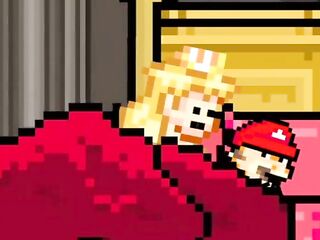 Mario XXX Princess Peach Night Sex