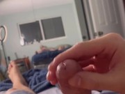 Verbal bate shooting ropes in my bed