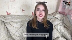 Heartbroken Stepsister's Emotional Breakdown Leads to a Surprising Request for Comfort - Featuring Mister Nick and Kitty Alina.