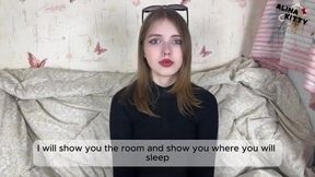 Heartbroken Stepsister's Emotional Breakdown Leads to a Surprising Request for Comfort - Featuring Mister Nick and Kitty Alina.