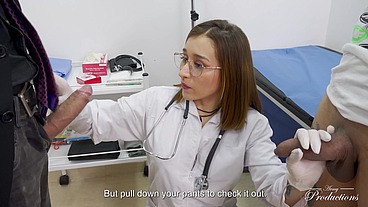 Doctor discover big cocks for first time