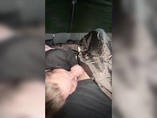 Raw and Real Sneaky Wife Screw and Climax at Public Camp