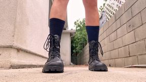 Combat Boots Worship + Removal