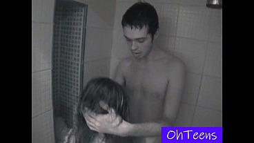 Sex in a Dorm Shower