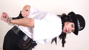 ciu503 - UK Police woman struggling hard
