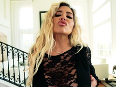 JOI Boob Tease With Busty Blondie Caitlin Bell