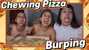 Chewing Pizza, Drinking Soda and Burping strong