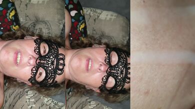 My boyfriend fucks me with his hard cock. He shoots his creampie all over me. 2 of 2