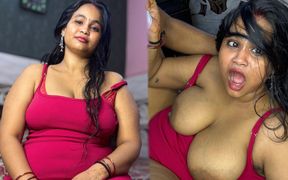 Red Dress - Booked Her for the Whole Night, Fucked Her Hard in Hotel
