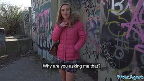 Gorgeous Model-Like Woman Sucks and Fucks Outdoors and Indoors