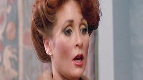 Blonde retro milf chick with sexy body gets satisfied with hardcore fuck