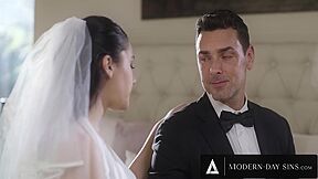 Groomsman Assfucks Best Buddys Wife Valentina Nappi In Marital Bed On Wedding Day