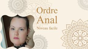Ordre Anal N °4 - Niveau débutant